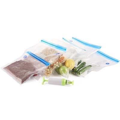 Sous Vide кладет уплотнитель в мешки вакуума BPA свободный многоразовый молния кладет в мешки для хранения еды