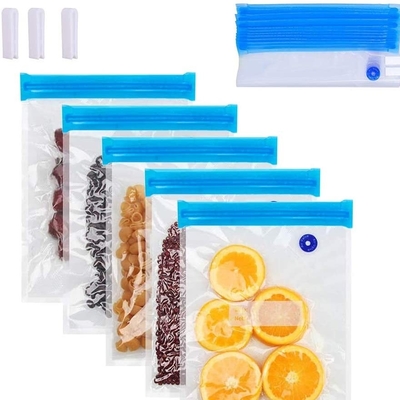 Многоразовые морозильные камеры Безопасные BPA Free Ziplock Sous Vide Bags Food Vacuum Sealer