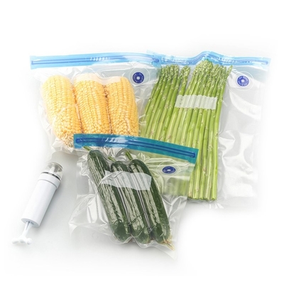 Sous Vide Bags Прозрачные многоразовые пакеты для еды на молнии Пакеты для морепродуктов
