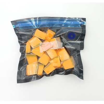 Сумок еды уплотнения вакуума клапана воздуха ясность Resealable многоразовая выбитая черная