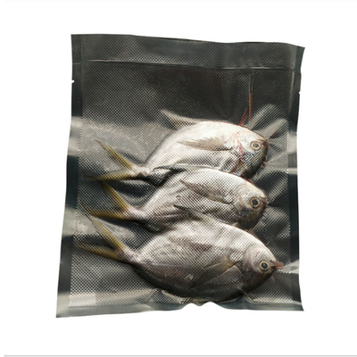 Мешок нейлона изготовленной на заказ сумки молнии вакуума печати Resealable черный задний ясный передний