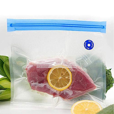 Sous Vide кладет многоразовую молнию в мешки вакуума кладет сумки в мешки хранения еды с зажимами запечатывания