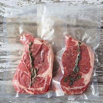 100PCS OEM SGS Вакуумные пакеты Белая машина для упаковки пищевых продуктов