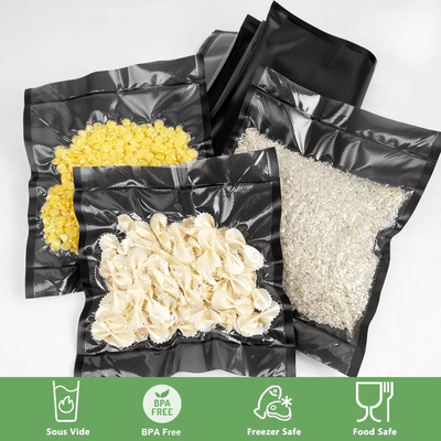 Чернота Rolls пакета вакуума качества еды Precut/ясное хранение Rolls уплотнения вакуума Ziplock