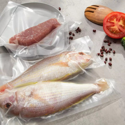 Крен сумки уплотнителя вакуума пластиковой упаковки вкладчика еды изготовленный на заказ прозрачный выбитый