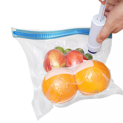 PE PA Food Многоразовые пакеты Sous Vide CE Вакуумный упаковщик Zipper Bags BPA-Free
