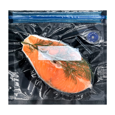 Сумки хранения двойной молнии Resealable многоразовые с клапаном воздуха
