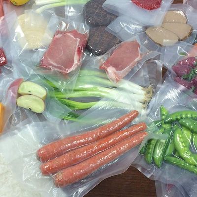 2 Pack Custom Logo Ядра Sous Vide Вакуумные пакеты Гладкие рулоны для хранения продуктов питания