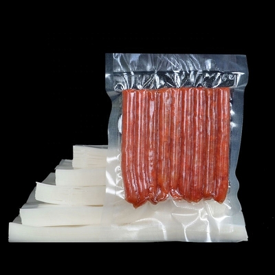 Сумки еды вакуума PE сумок вакуума Sous Vide выбитые пластиковые для замороженного мяса