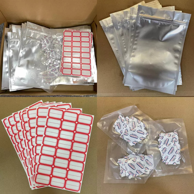 Изготовленные на заказ Resealable Ziplockk стоят Mylar сумки с поглотителями кислорода