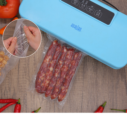 Вакуумный упаковщик для пищевых продуктов, трехсторонние герметичные тисненые пакеты для вакуумного упаковщика, рулоны